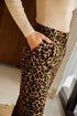 Leopard Animal Print Wide Leg Pants